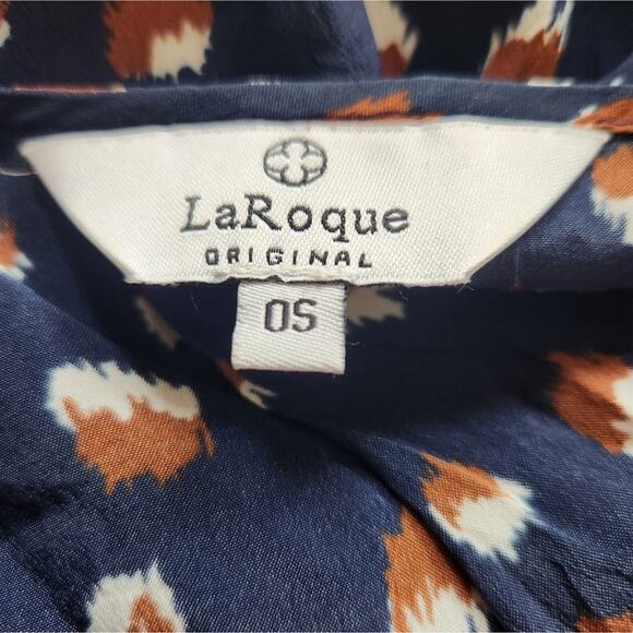 LaRoque Originals Silk V Neck top One Size - Picture 6 of 8
